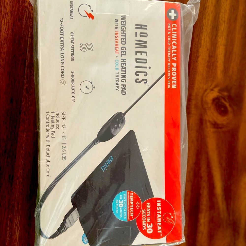 Homedics, Weighted gel heating pad